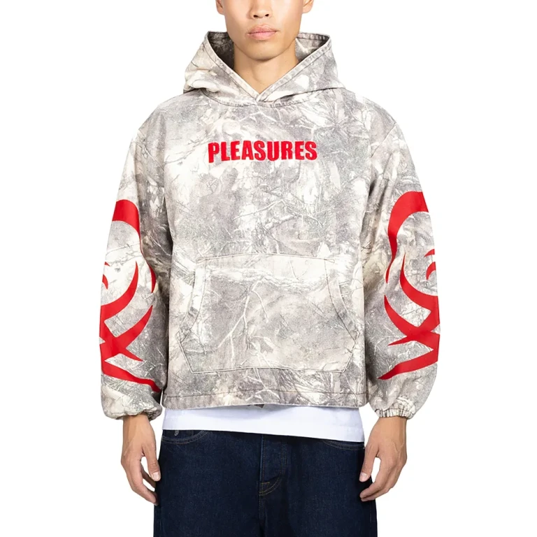 Pleasures Hunt Canvas Poncho Hoodie