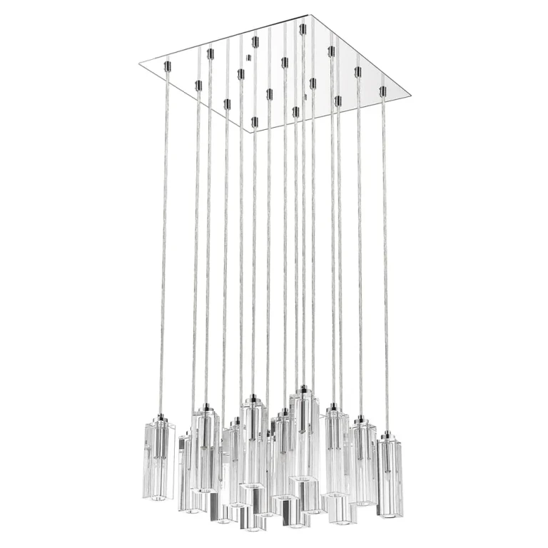 Polished Chrome 16 Light Chandelier from the Icarus Collection