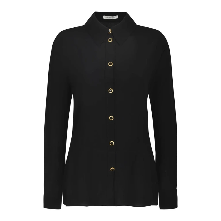 Alessandra Rich Chemise - Noir
