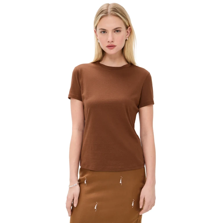 Theory Tiny Tee White S