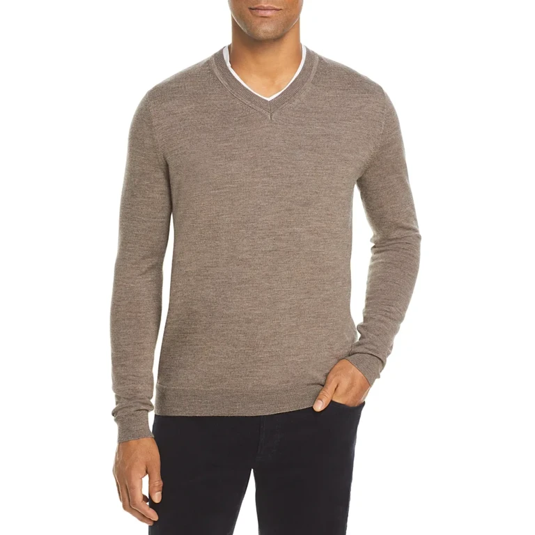 V-Neck Merino Wool Sweater - Exclusive
