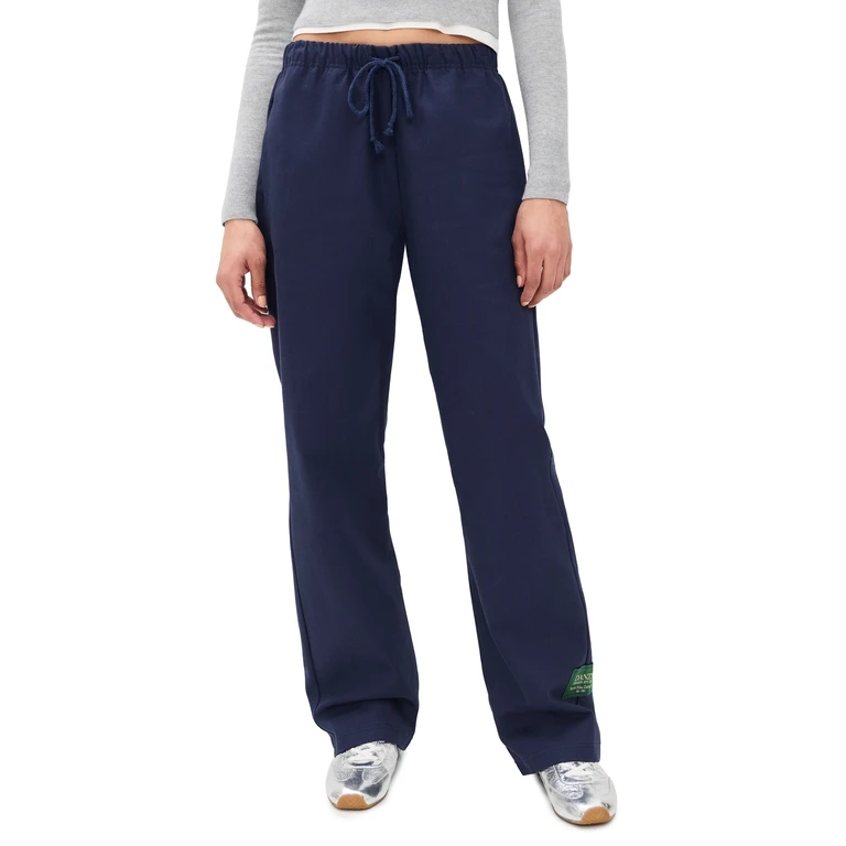 DANZY Danzy Denim Drawstring Pants Navy XL
