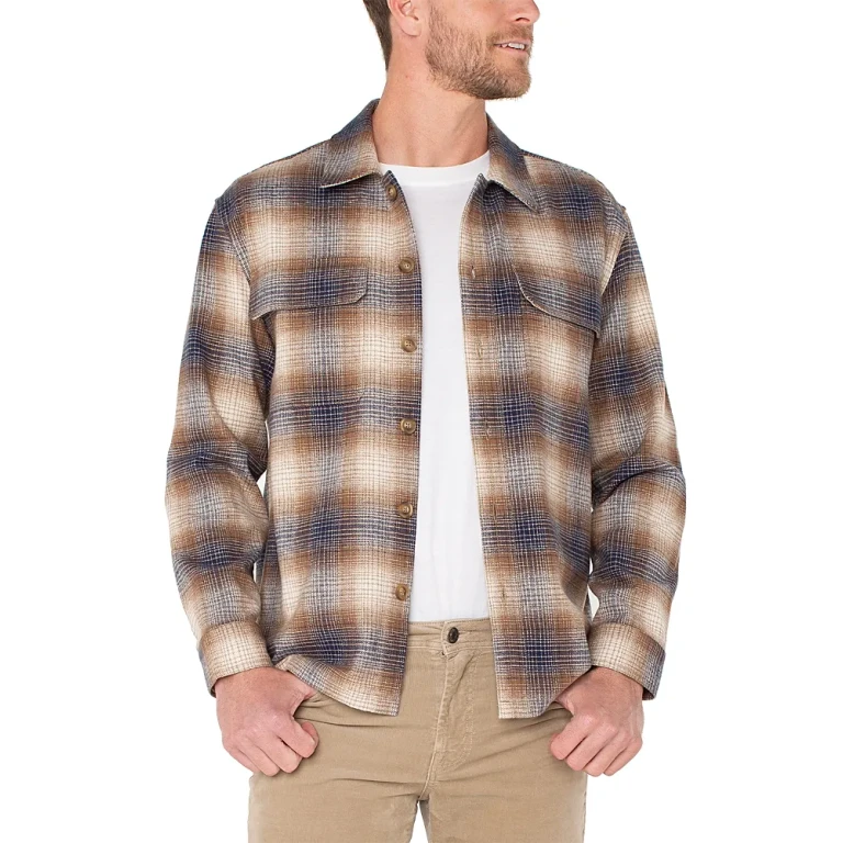Liverpool Los Angeles Flap Pocket Shirt Jacket