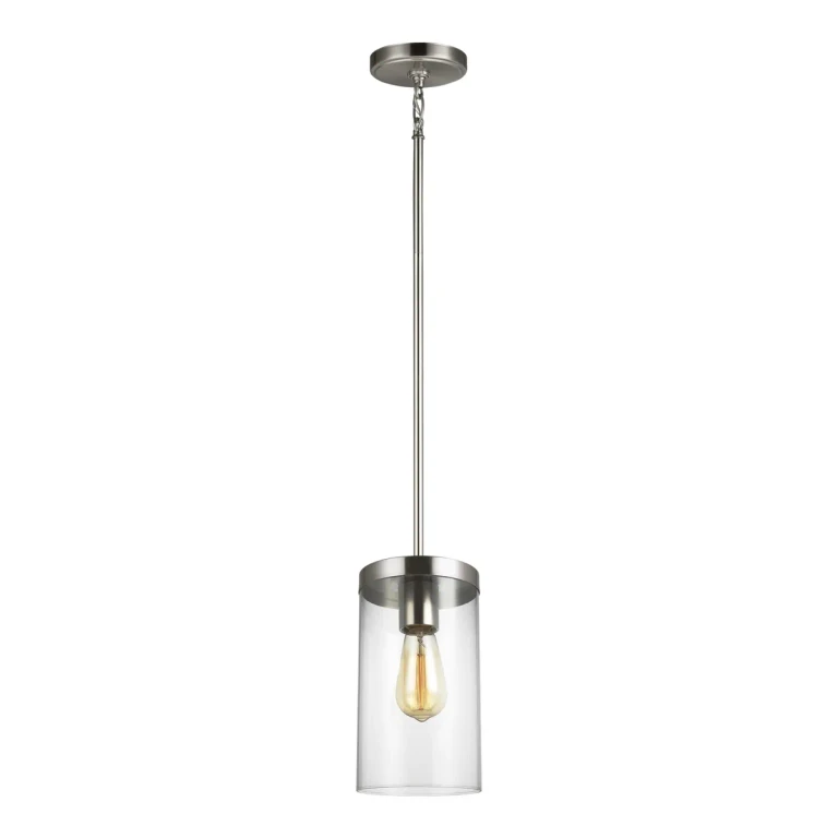 Zire LED Pendant Light in Brushed Nickel