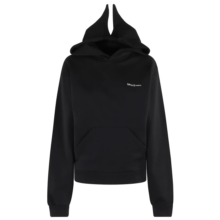 Coperni X Disney Disney X Coperni Maleficent Hoodie Black Cotton Organic Felpa - Women