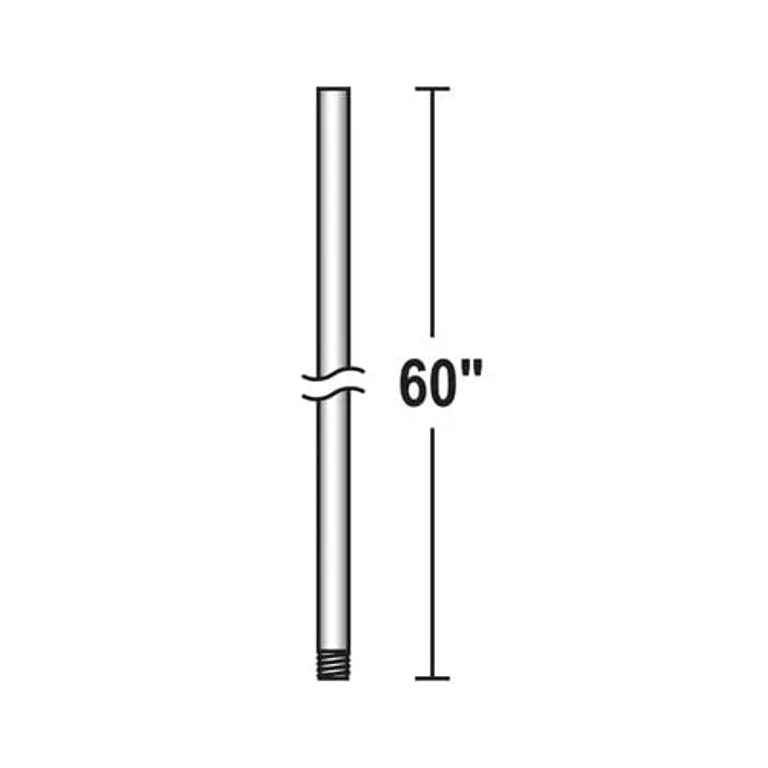 Minka-Aire 60" Ceiling Fan Downrod in Champagne Soft Brass