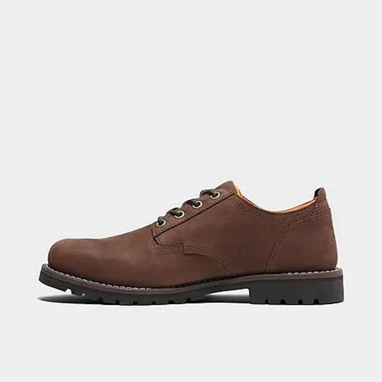 Timberland Men's Redwood Falls Waterproof Casual Shoes in Dark Brown Nubuck Size: 7.0
