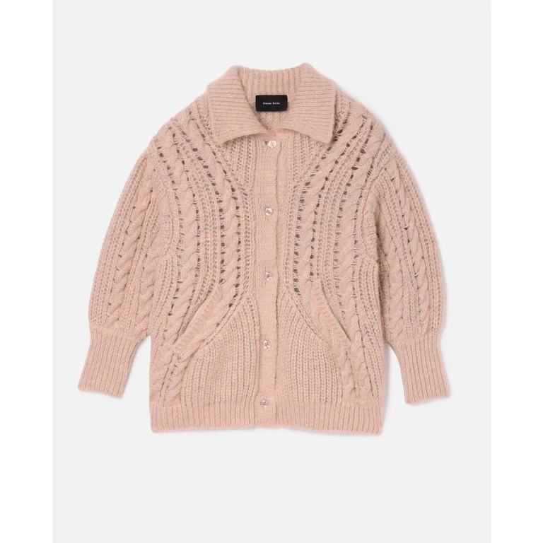 Simone Rocha Sweaters Pink Wp Wo Pa Me - Women