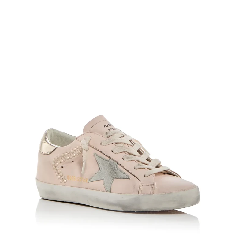 Golden Goose Women's Super-Star Embellished Low Top Sneakers
