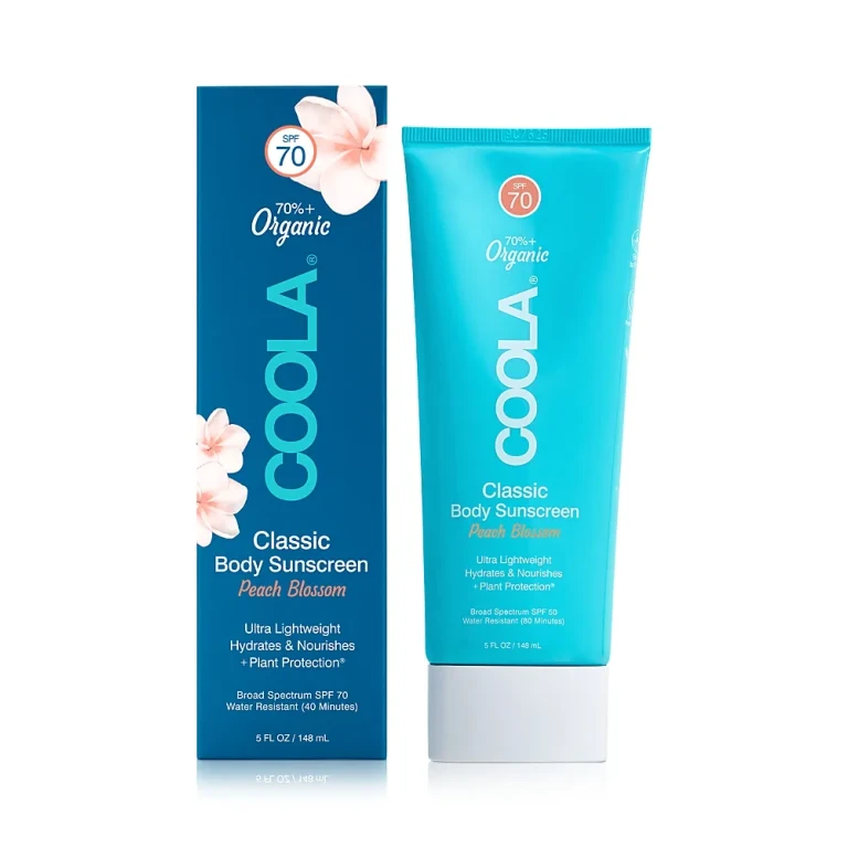 Coola Classic Body Organic Sunscreen Spf 70 - Peach Blossom 5 oz.
