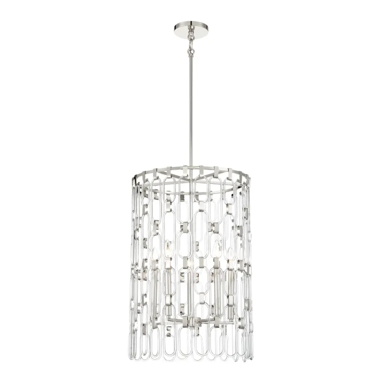 Polished Nickel Pendant from the Charming Collection
