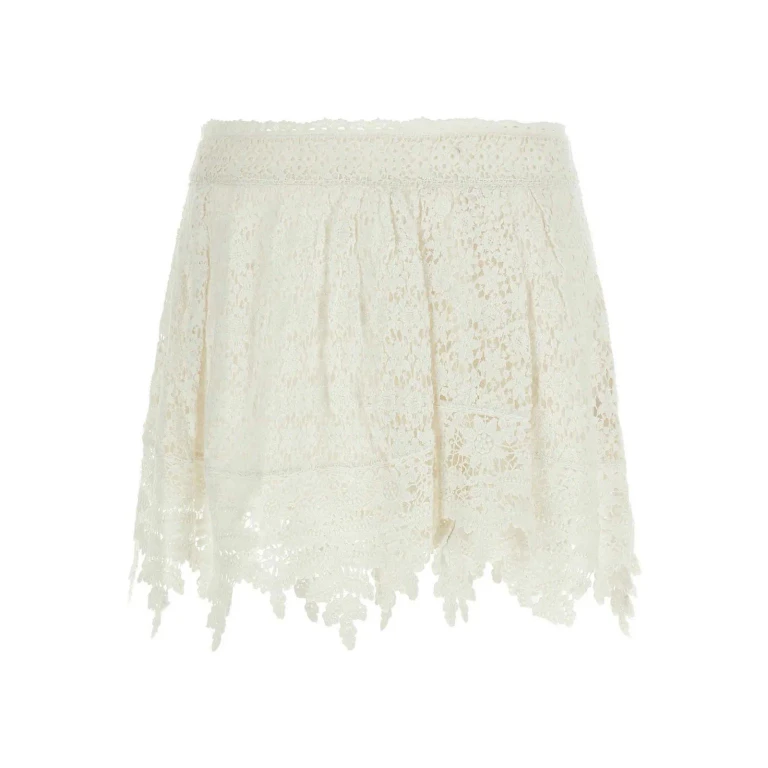 Isabel Marant Jupe Midi - Blanc