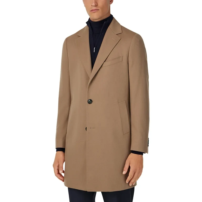 Boggi Milano Single Breasted Cashmere Jacket