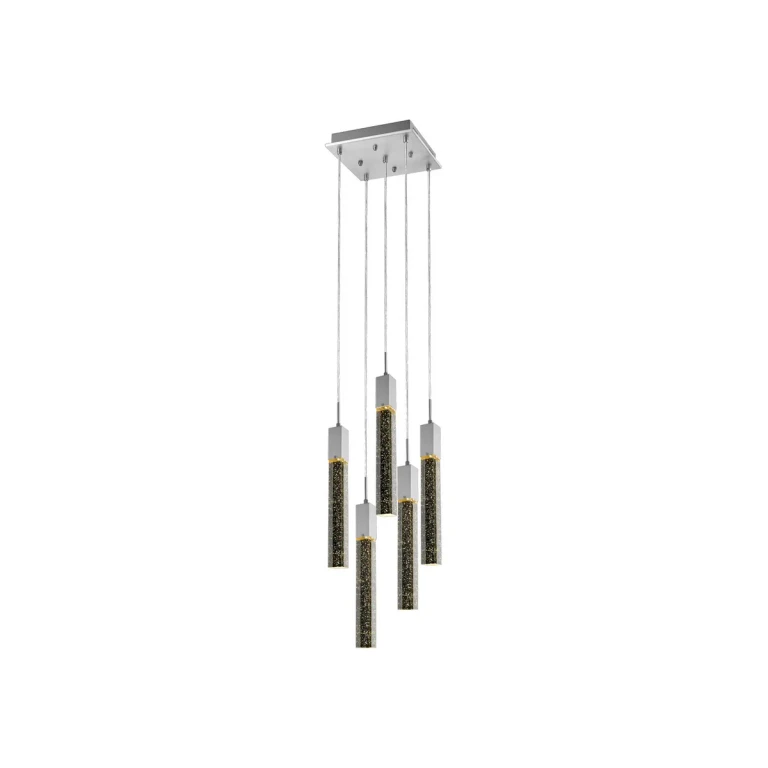The Original Glacier Avenue 5-Light Pendant in Polished Chrome