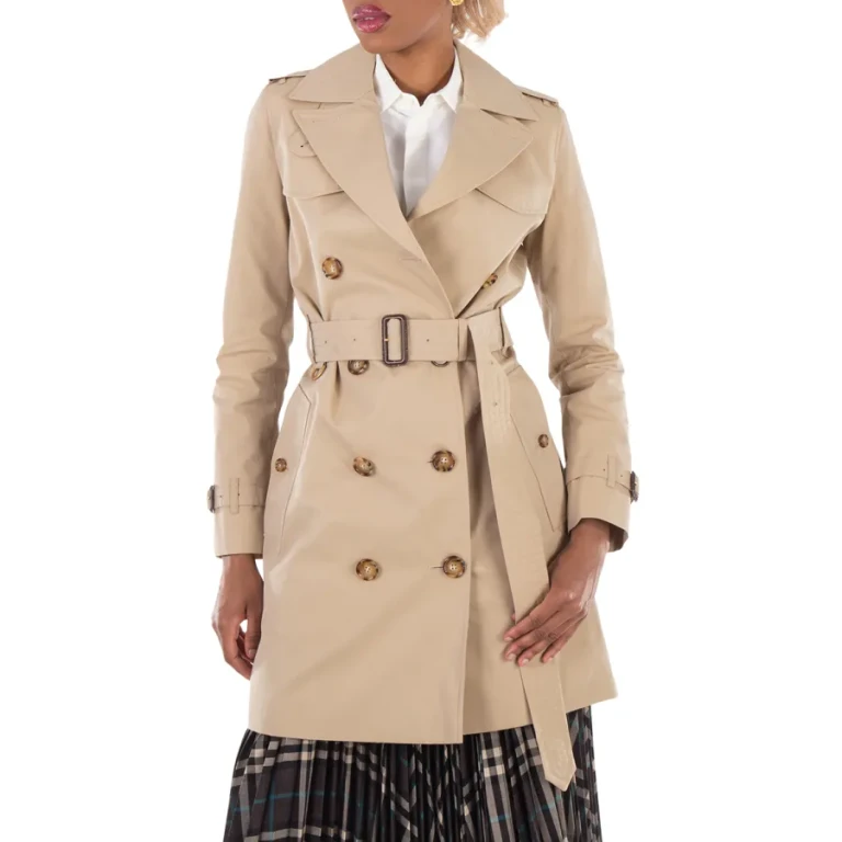 Burberry Islington Double Breasted Belted Trench Coat
