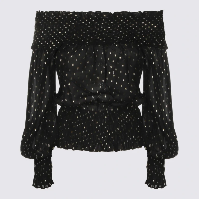 Blumarine Black Viscose Top