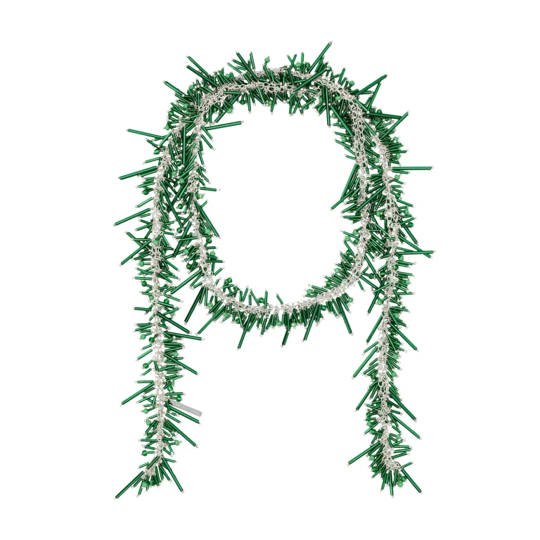 Collar bufanda bordado