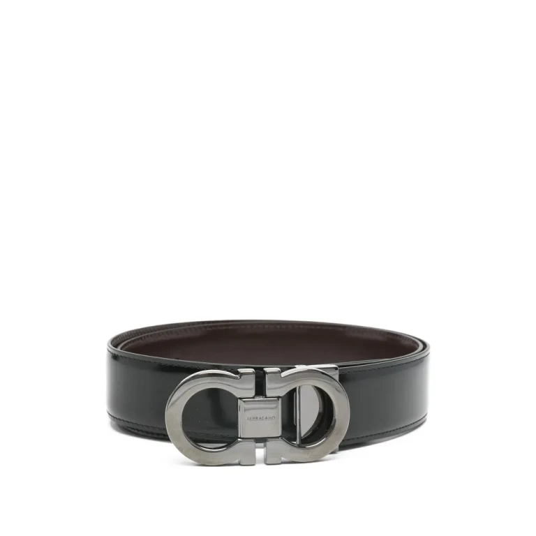 Ferragamo Buckle Leather Belt
