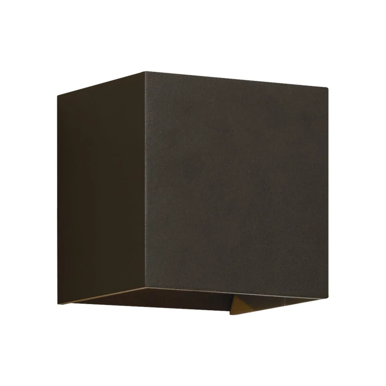 Vex 5" Outdoor Wall Light in Bronze