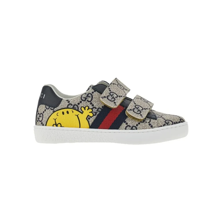 GUCCI MR. MEN LITTLE MISS print 'Ace' sneakers Kids 27