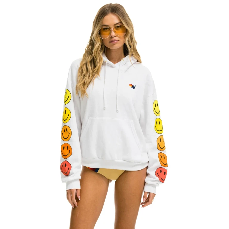 Hoodie Hdprxsmlsun White
