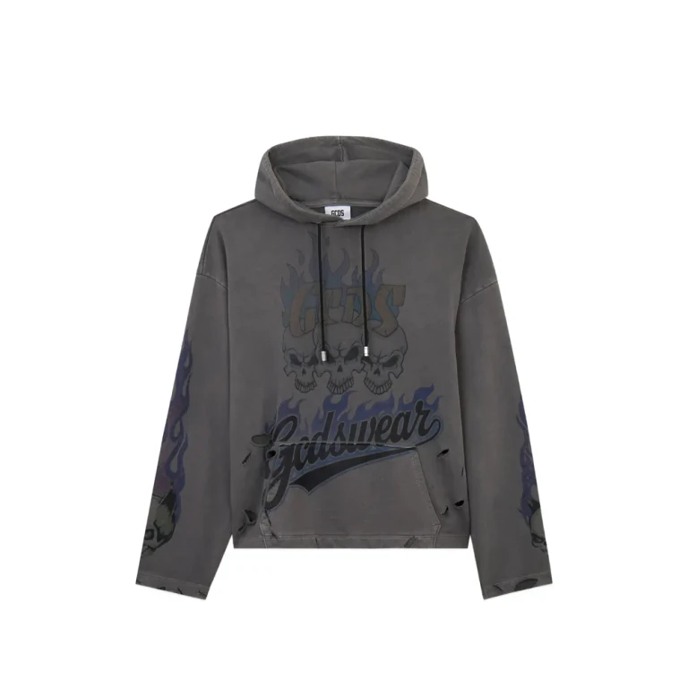 GCDS Hoodie with graphic print Male L