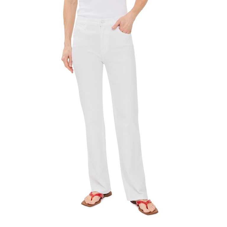 MOTHER Lil Petite Kick It Jeans Totally Innocent 28