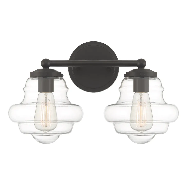 Trade Winds Jordan 2-Light Bathroom Vanity Light in Oil Rubbed Bronze - TW82272ORB