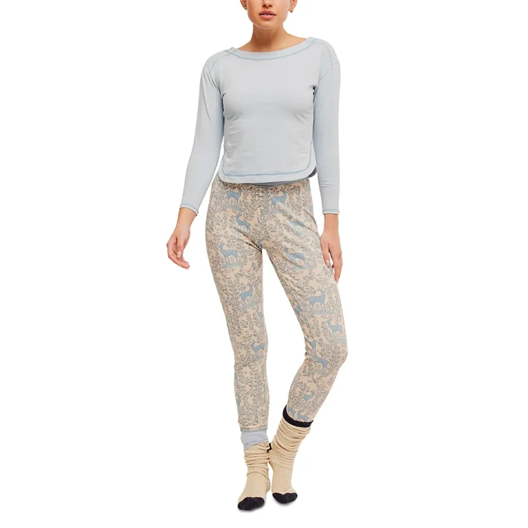 Free People Chill Evening Pajama Set