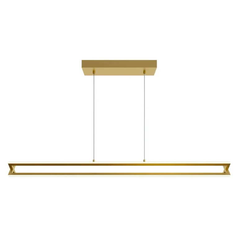Cass LED Linear Pendant in Gold