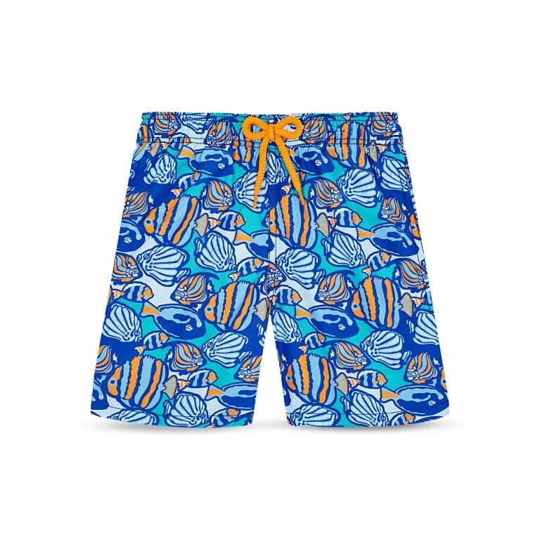 Vilebrequin Jim Jim Printed 4 Swim Trunks - Little Kid, Big Kid