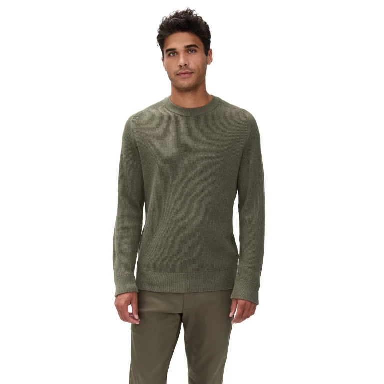 NN07 Kaley Cotton Crewneck Sweater Capers S