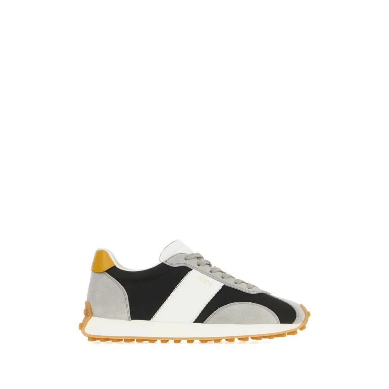 Tod's Multicolor Fabric And Suede Sneakers