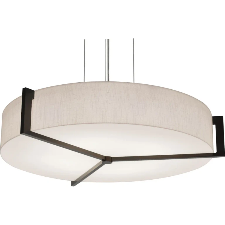 Apex LED Pendant in Satin Nickel