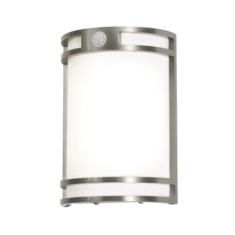Elston LED Outdoor Wall Sconce in Brushed Aluminum