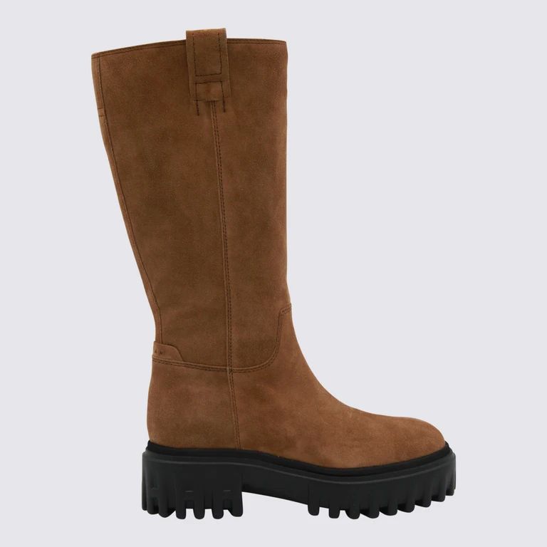 Hogan Boots Brown _cover Le Sole El - Women