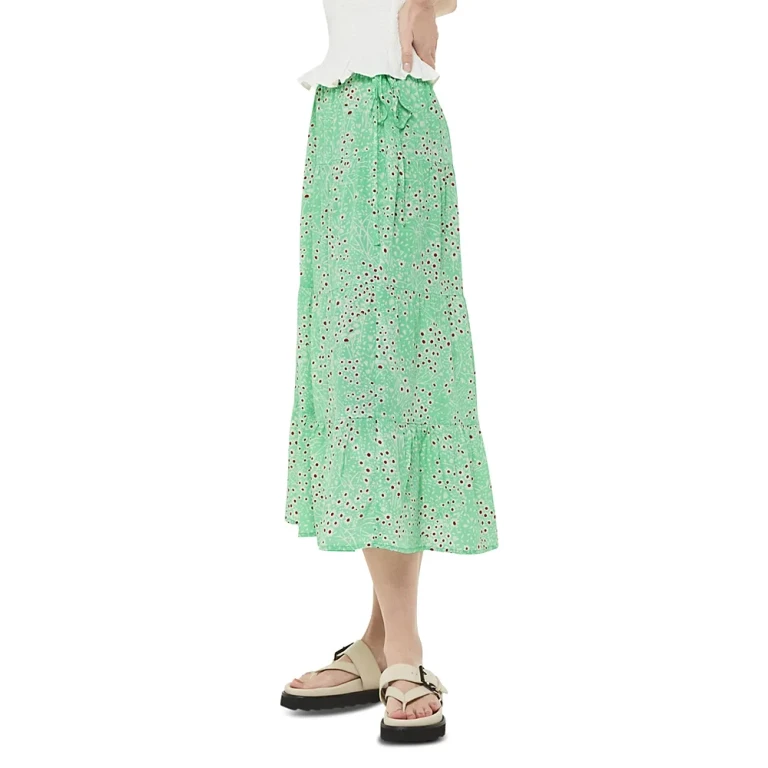 Whistles Daisy Meadow Tie Side Skirt