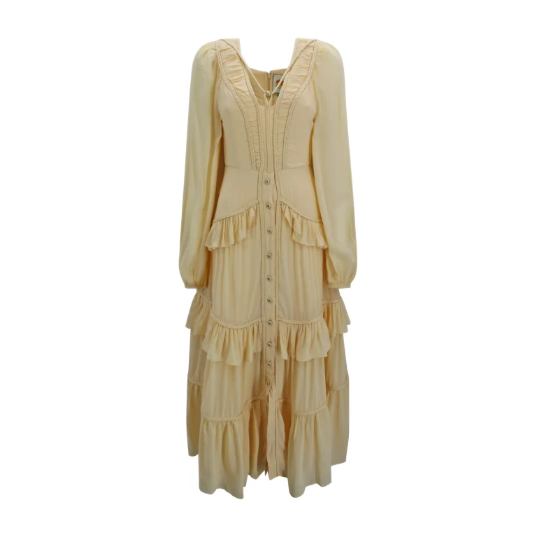 FARM RIO Dress Woman color Yellow (349155L0032)