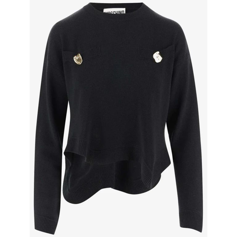 Jersey en laine Moschino