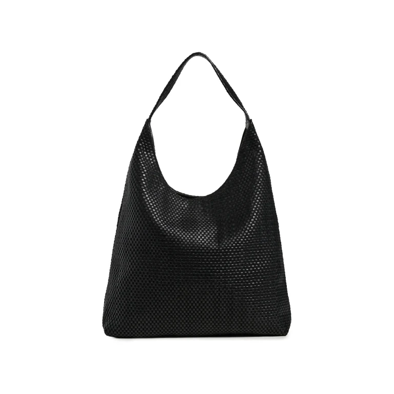 St. Agni Lattice Weave Large Tote Black One Size