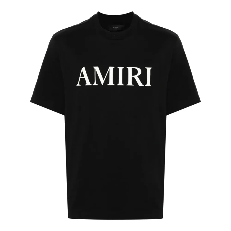 Camiseta Amiri con logo engomado