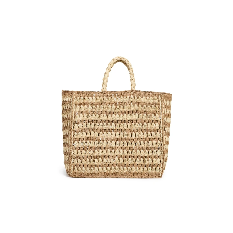 Hat Attack Melody Tote Bag Natural/Toast One Size