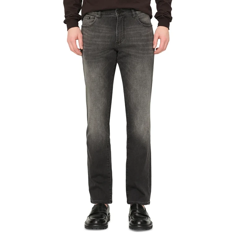 DL1961 Nick Slim Fit Ultimate Knit Jeans in Washed Black
