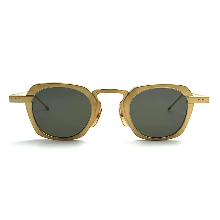 Thom Browne Square - Yellow Gold Sunglasses
