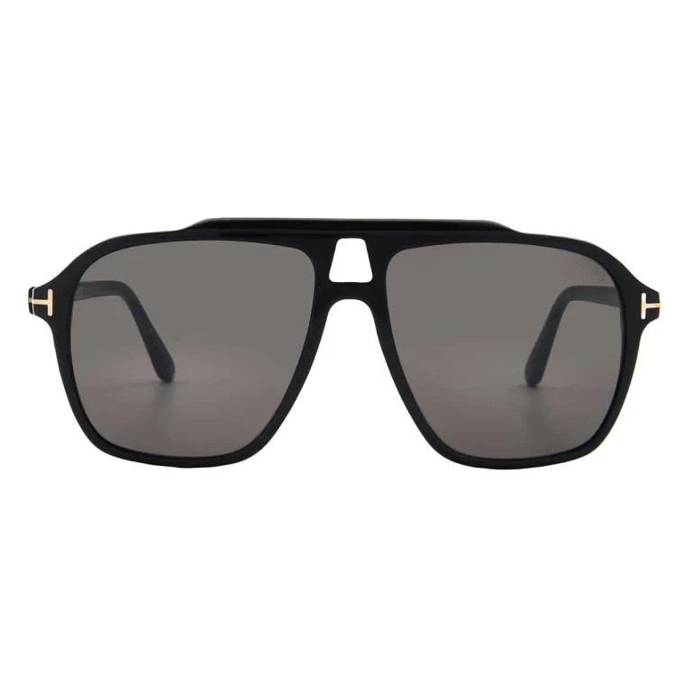 Tom Ford Autari Smoke Navigator Mens Sunglasses FT1209 01A 56