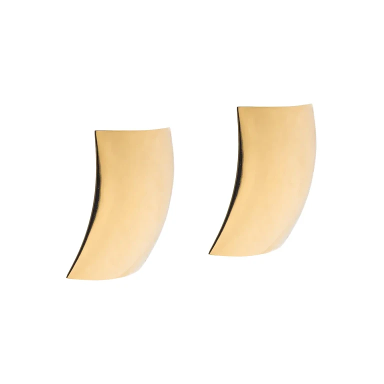 Federica Tosi Emily Earrings With Gold Detail In Metal