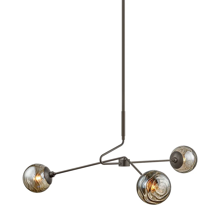 True Bronze Chandelier from the Nyla Collection