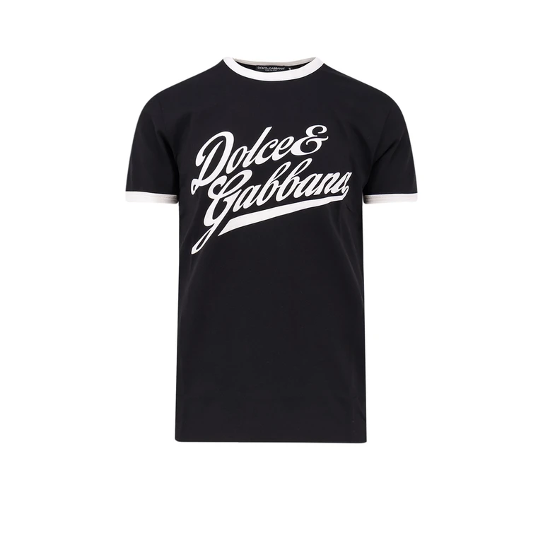Dolce & Gabbana T-shirts and Polos Black Cotone - Men