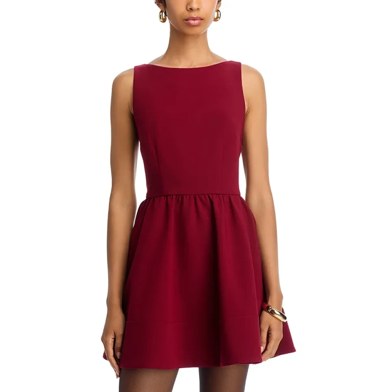 French Connection Azra Twill Mini Dress