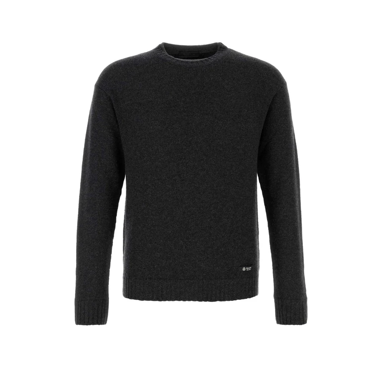 Charcoal Cashmere Blend Sweater Antracite Maglieria - Men